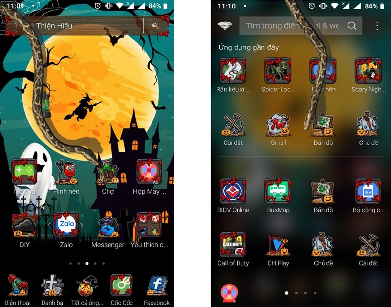 Làm đẹp smartphone ngày Halloween Làm đẹp smartphone ngày Halloween