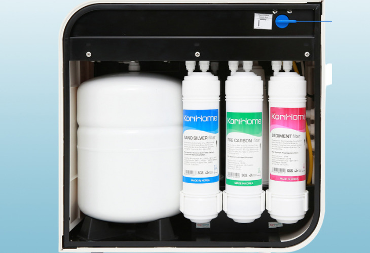 10 lý do nên mua máy lọc nước Korihome cho gia đình > Máy lọc nước Korihome có thể thay thế lõi lọc dễ dàng