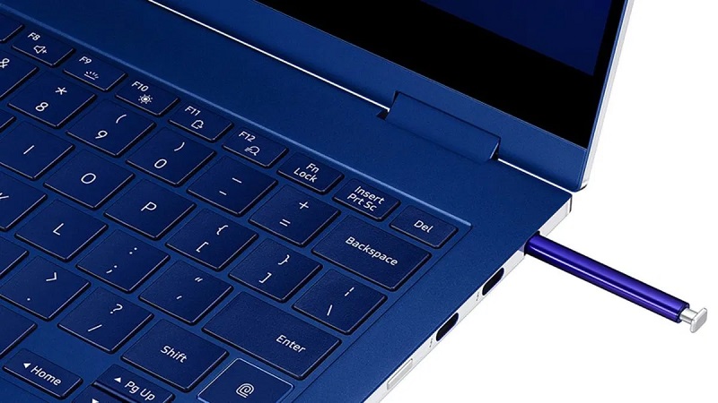 Đặc biệt, Galaxy Book Flex sẽ được trang bị bút S-pen