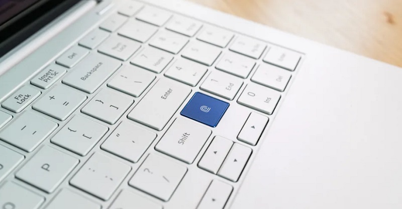 Galaxy Book Ion cũng sẽ hỗ trợ cảm biến vân tay trên bàn phím