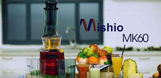 Hướng dẫn cách lắp đặt và sử dụng máy ép chậm Mishio MK60