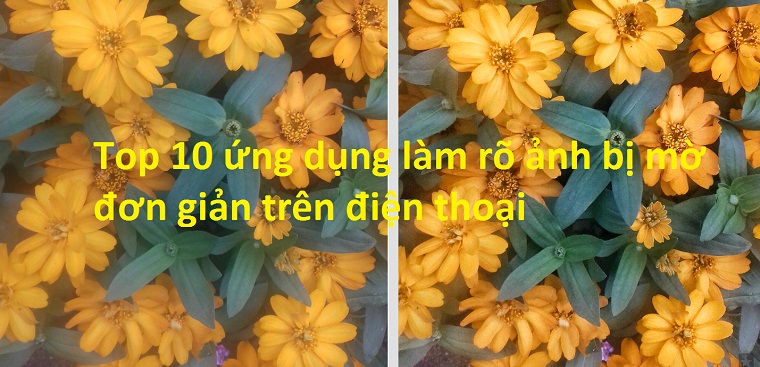 Có phần mềm nào giúp làm rõ nét ảnh trên máy tính không?
