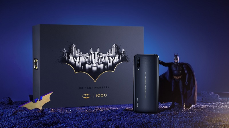 iQOO Pro 5G phiên bản giới hạn kỷ niệm sinh nhật thứ 80 của Batman
