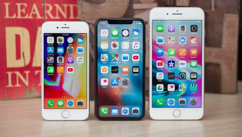 iPhone 8, iPhone 8 Plus và iPhone X