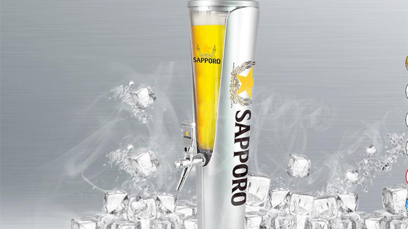 Bia tươi Sapporo Premium