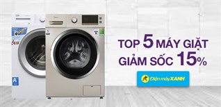 Sắm máy giặt tại Kinh Nghiệm Hay từ 8 - 11/11, giảm giá đến 15%