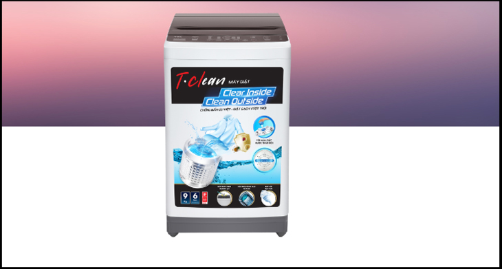 Tổng quan các dòng máy giặt TCL năm 2019 > Dòng máy giặt TCL B302