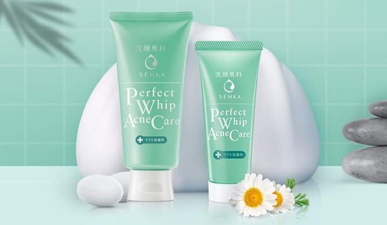 Đôi nét về thương hiệu sữa rửa mặt Senka Perfect Whip Acne Care