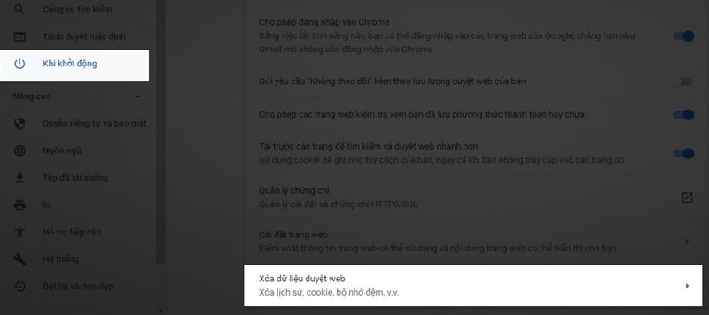Tăng tốc duyệt web trên Google Chrome Tăng tốc duyệt web trên Google Chrome