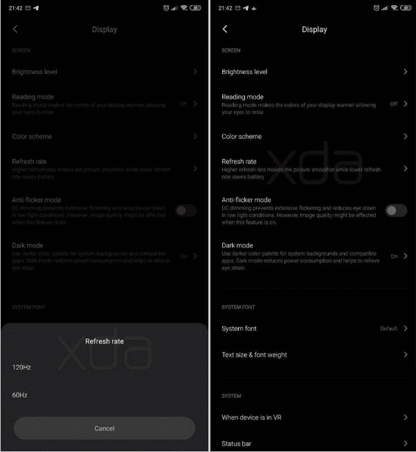Xiaomi đang thử nghiệm smartphone màn hình OLED 120Hz, sẽ ra mắt vào năm 2020 Xiaomi đang thử nghiệm smartphone màn hình OLED 120Hz, sẽ ra mắt vào năm 2020