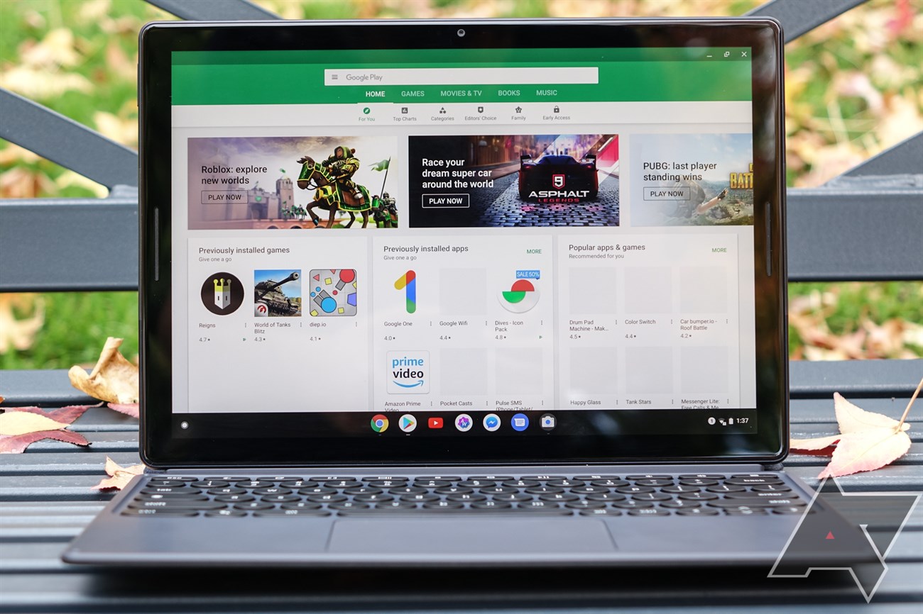 Chromebook có thể chơi nhiều game