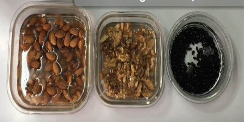How to make black bean almond almond milk