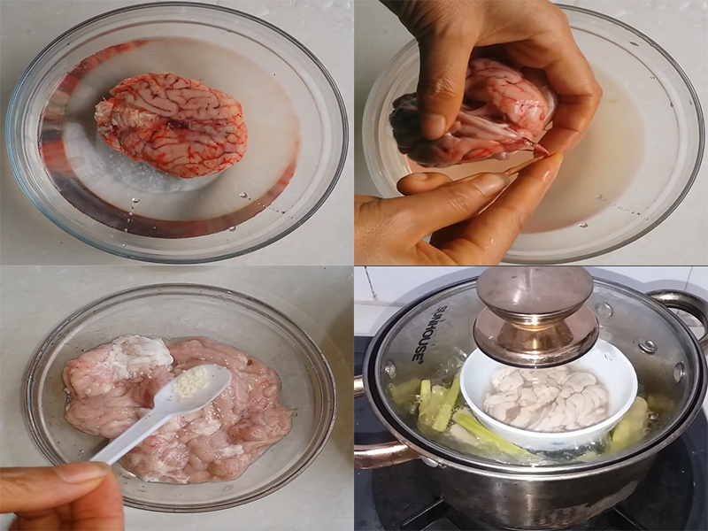 Cách nấu cháo óc heo bổ dưỡng cho ngày mới Cách nấu cháo óc heo bổ dưỡng cho ngày mới