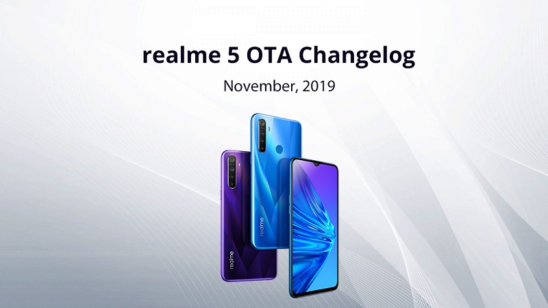 Realme 5 được cập nhật chế độ tối, quay video góc rộng và hơn thế nữa Realme 5 được cập nhật chế độ tối, quay video góc rộng và hơn thế nữa