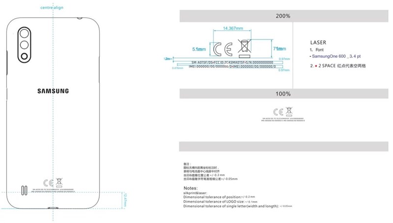 Galaxy A01 với camera kép, pin 3.000 mAh vừa đạt chứng nhận tại FCC Galaxy A01 với camera kép, pin 3.000 mAh vừa đạt chứng nhận tại FCC