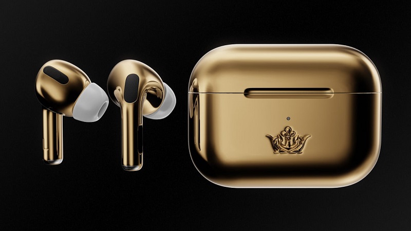 Cùng ngắm nhìn Apple AirPod Pro phiên bản vàng 'chanh sả', giá bằng một chiếc ô tô hạng trung Cùng ngắm nhìn Apple AirPod Pro phiên bản vàng 'chanh sả', giá bằng một chiếc ô tô hạng trung
