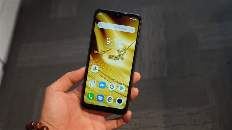 Asanzo S6 có màn hình notch hình giọt nước