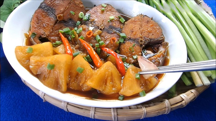 Cá ngừ kho thơm Cá ngừ kho thơm