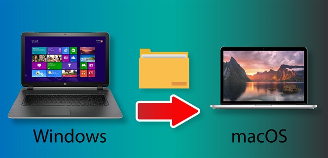 Cách chuyển file qua lại từ Windows sang MacBook cực đơn giản