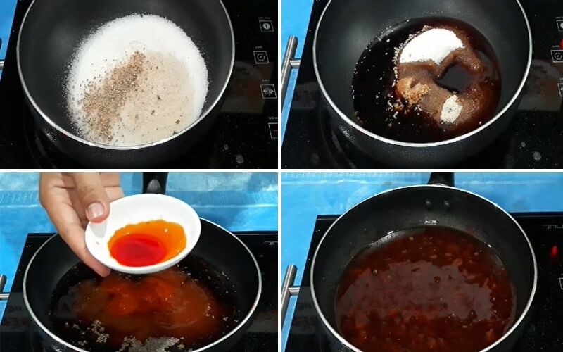 Cách pha nước sốt sườn xào chua ngọt