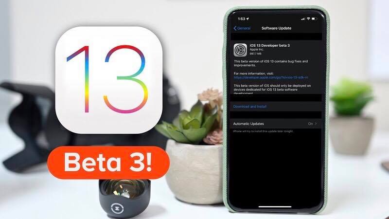 iOS 13.3 beta 3 iOS 13.3 beta 3
