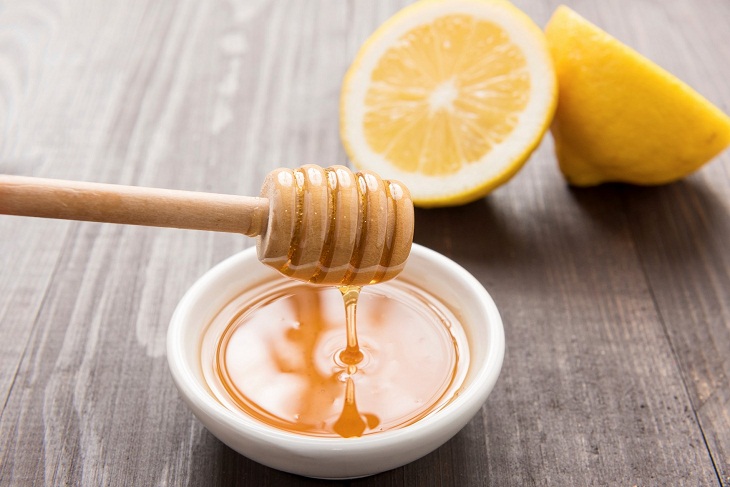 Honig und Zitrone