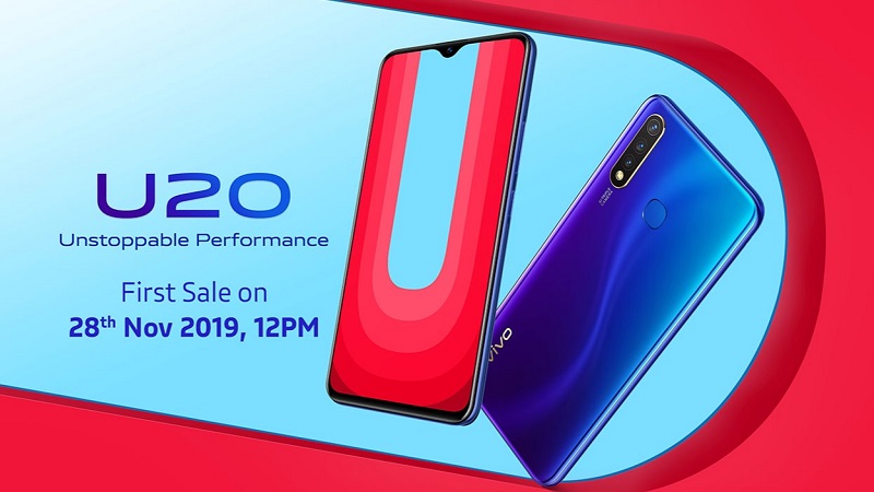 Vivo U20 ra mắt: 3 camera sau, chip Snapdragon 675, giá từ 3.5 triệu đồng