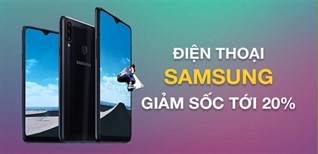 Săn sale ngập tràn Black friday, smartphone Samsung giảm sốc tới 20%