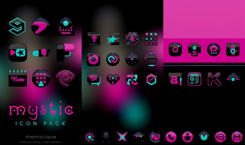 MYSTIC Dark Icon Pack