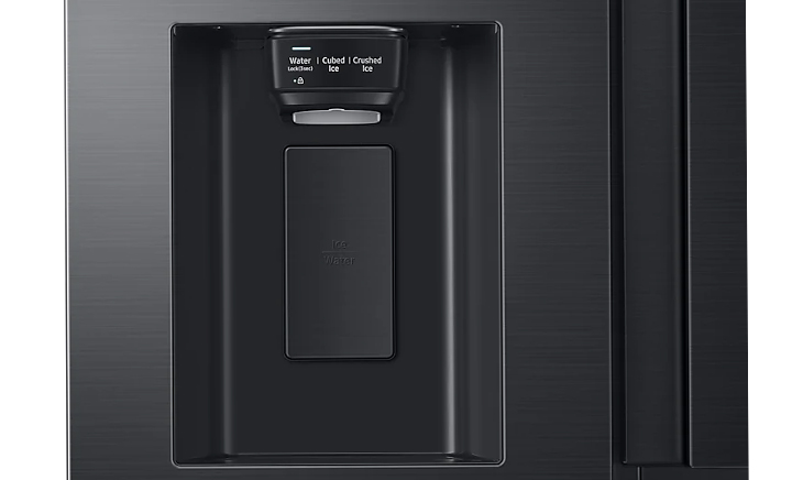 Đánh giá tổng quan tủ lạnh Samsung Inverter 602 lít RS65R5691B4/SV > Hộc lấy đá ngoài