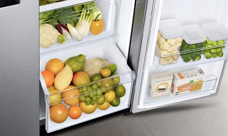 Đánh giá tổng quan tủ lạnh Samsung Inverter 602 lít RS65R5691B4/SV > Ngăn đa năng Flexzone™