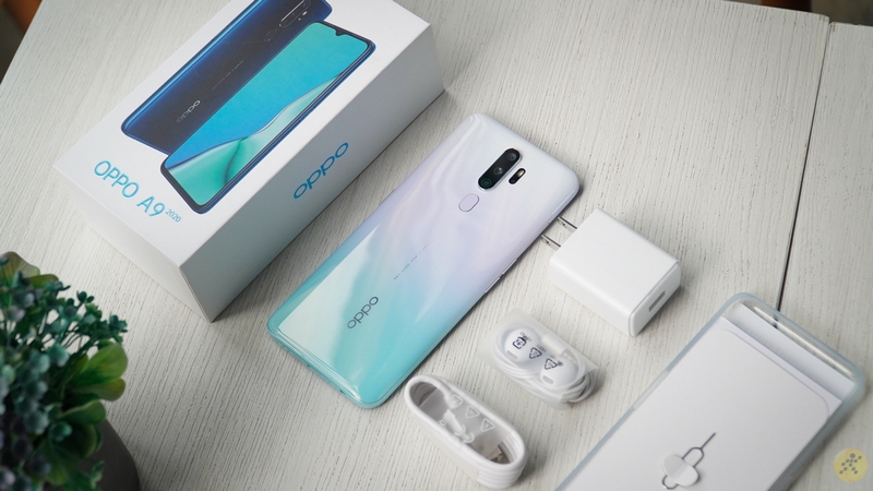 OPPO A9 (2020) Trắng Ngọc Thạch
