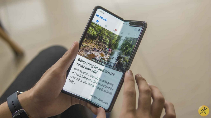 Thiết kế tổng thể của Galaxy Fold Thiết kế tổng thể của Galaxy Fold