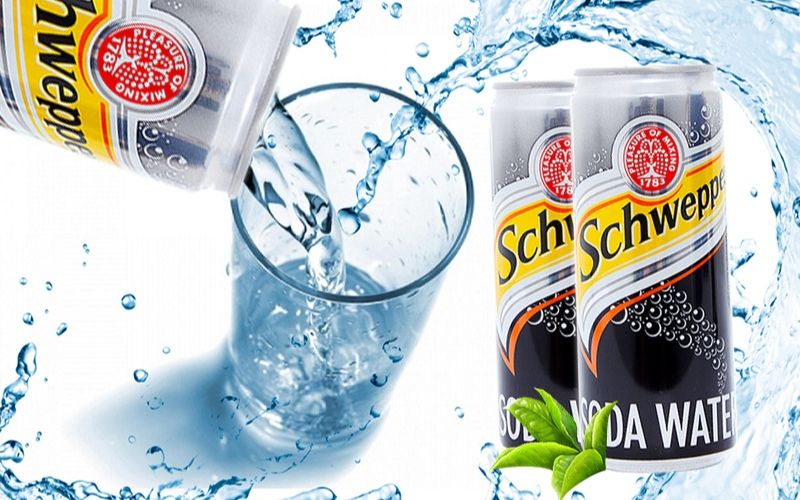 There are several types of Schweppes soda, the uses of each type