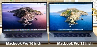 So sánh Macbook Pro 16 inch với Macbook Pro 15 inch: Có nên nâng cấp?