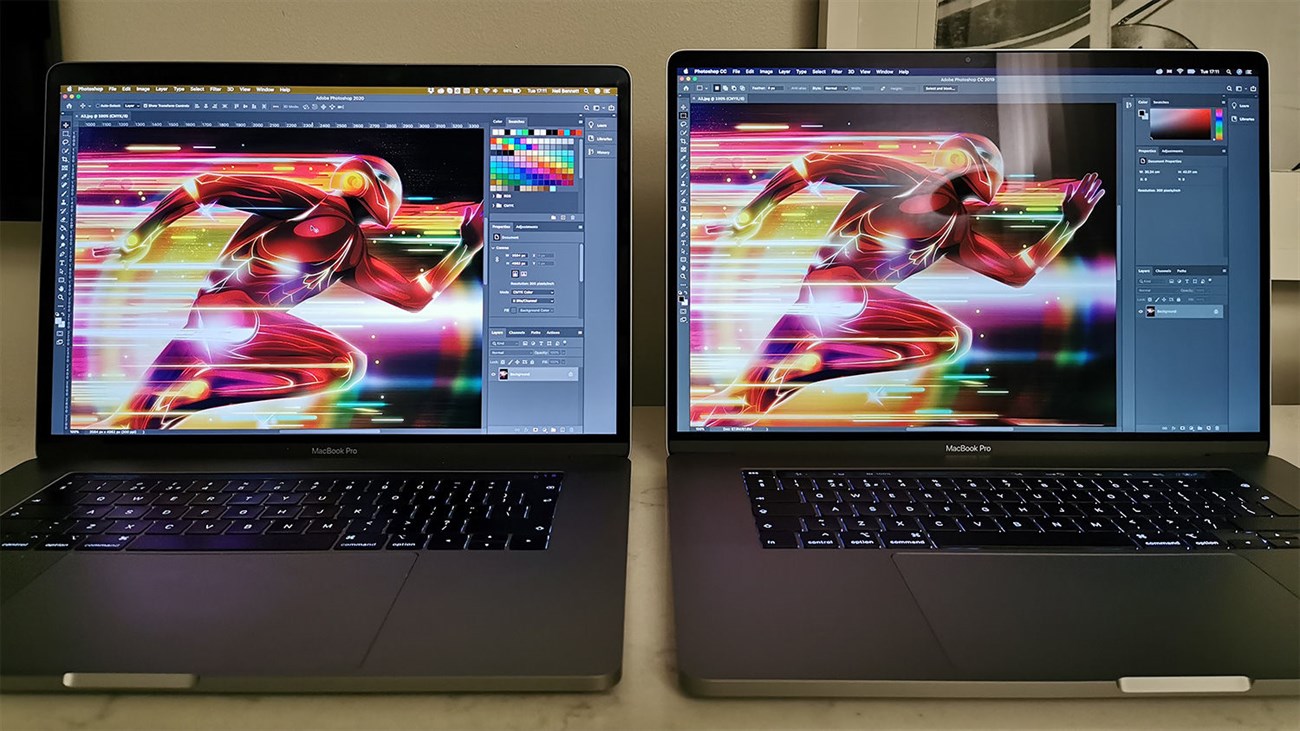 So sánh Macbook Pro 16 inch với Macbook Pro 15 inch: Có nên nâng cấp? > Macbook Pro 16 inch vs Macbook Pro 15 inch