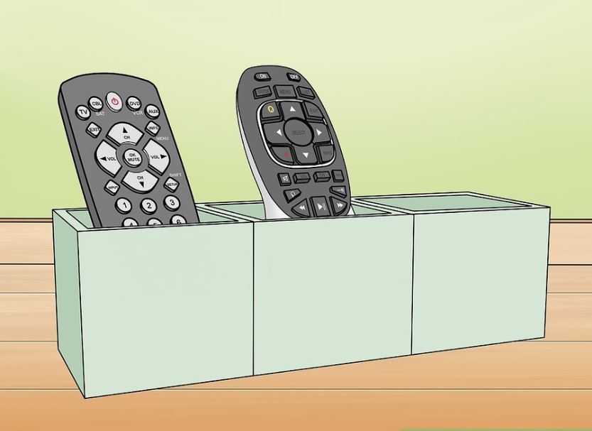 Chọn một nơi cụ thể để đặt remote