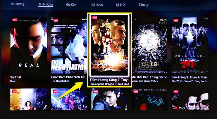 Chọn phim bạn muốn xem