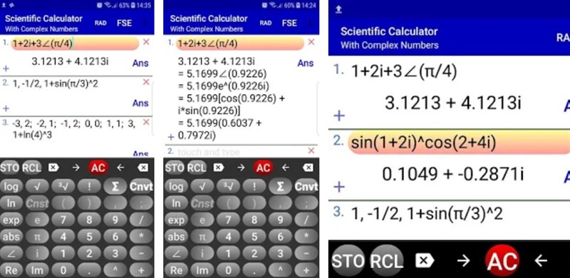Complex Number Calculator