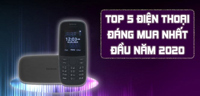 Top 5 điện thoại đáng mua nhất tại Điện máy XANH đầu năm 2020