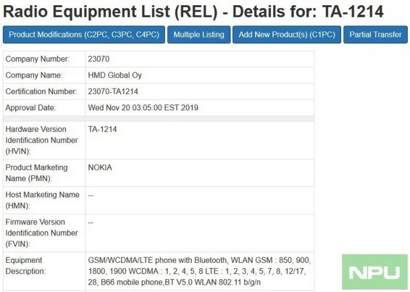 Smartphone giá rẻ Nokia 2.3 đạt chứng nhận tại Canada trước ngày trình làng