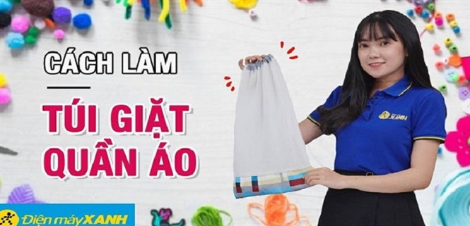 Cách làm túi giặt quần áo bằng bàn ủi cực dễ, nhiều công dụng