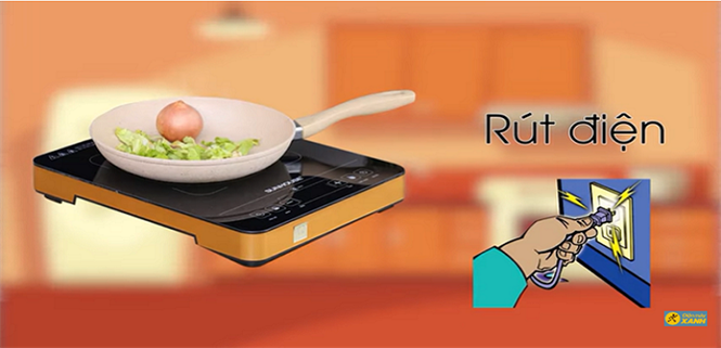 Rút điện bếp từ, bếp hồng ngoại sau khi dùng xong, nên hay không?