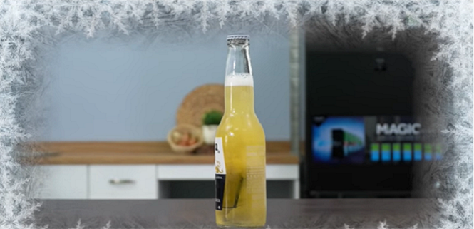 Làm bia sệt bằng tủ lạnh AQUA Magic Room: làm cực dễ, uống cực đã!