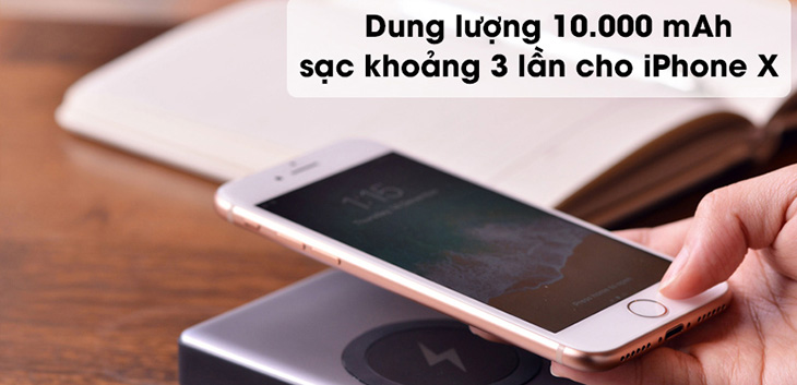 Dung lượng sử dụng thực của pin dự phòng