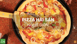 Cách làm pizza hải sản nóng giòn hấp dẫn ngay tại nhà