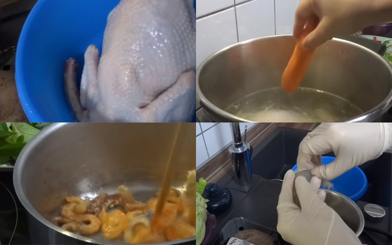 Cách nấu bún thang chuẩn vị của người Hà Nội Cách nấu bún thang chuẩn vị của người Hà Nội