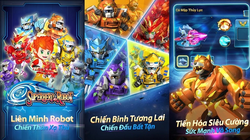 Hình ảnh trong game Superhero Robot Cao Cấp: Siêu Nhân Anh Hùng