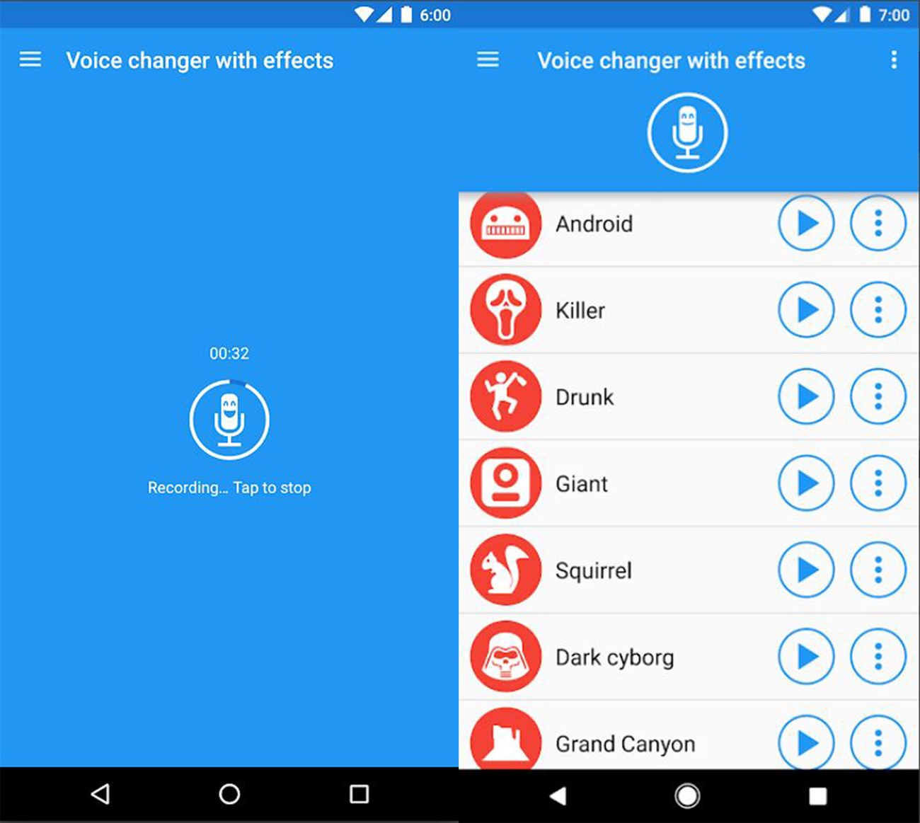 Voice Changer With Effects