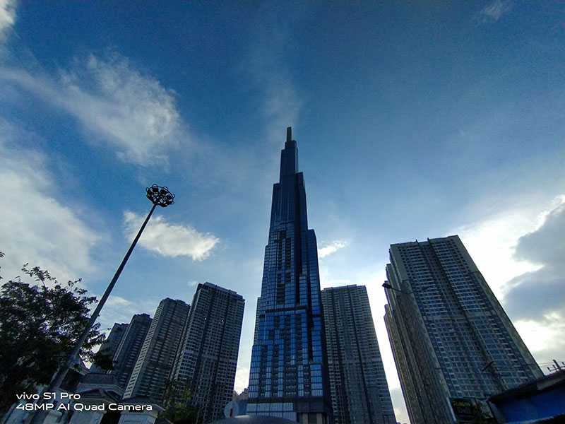 Vivo s1 Pro góc rộng